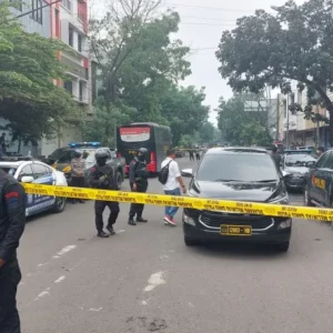 Kembali Terdengar Ledakan di Polsek Astana Anyar