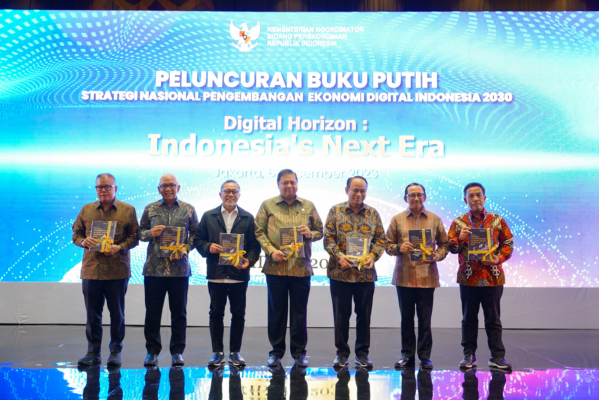 Hadiri Peluncuran Buku Putih Strategi Nasional Pengembangan Ekonomi ...